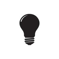Icon design inspired by a lightbulb vector
