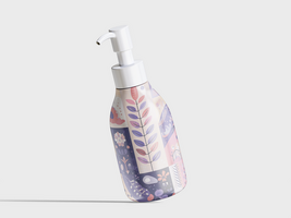 Shampoo packaging mockup presentation design psd