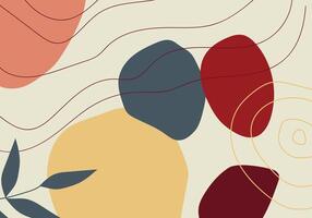 Minimal hand draw background. illustration. vector