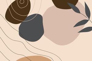 Minimal hand draw background. illustration. vector