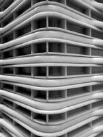 photo of a repeating horizontal line structure