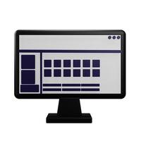 Menu bar monitor with transparent background photo