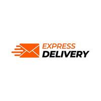 Express delivery logo design vector