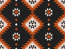 Geometric ethnic seamless pattern traditional. Aztec ethnic ornament print. Ethnic geometric pattern. vector