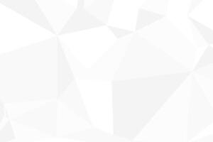White gray triangular geometric abstract background. vector