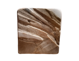 Close-Up of a Stone Bookend with Natural Texture and Solid Structure png