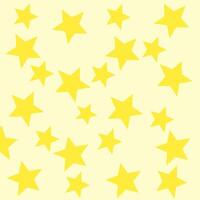 star pattern that has a yellow color vector
