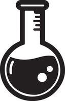 Captivating Chemical Flask Illustration to Enhance Your Workspace Aesthetics vector