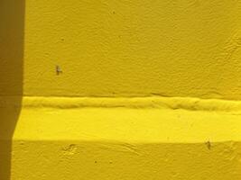 Yellow painted steel structure for building background photo