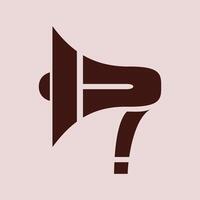 Megaphone Icon,Loudspeaker line icon.Silhouette. Sign. Symbol .Button. vector