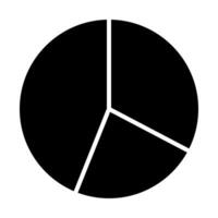 Pie Chart and Data Visualization Icon vector