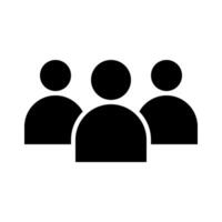 Business team or group icon vector