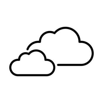 Cloud Computing and Data Storage Icon vector