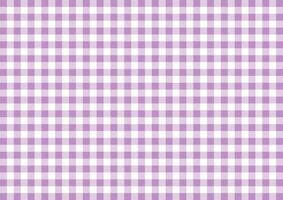 Purple Gingham Pattern Seamless Checkered Design for Fabrics and Backgrounds vector