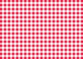 Rose Red Gingham Pattern Seamless Checkered Design for Fabrics and Backgrounds vector