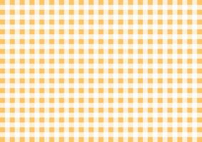 Peach Gingham Pattern Seamless Checkered Design for Fabrics and Backgrounds vector
