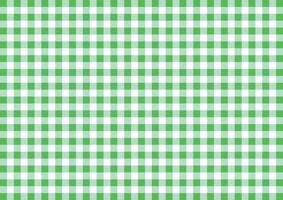 Peppy Green Gingham Pattern Seamless Checkered Design for Fabrics and Backgrounds vector