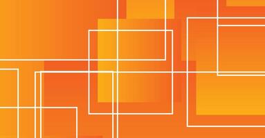 Vibrant Abstract Geometric Composition in Yellow and Orange Gradients vector