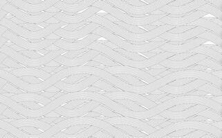 Abstract wavy lines texture, rope wave pattern vector