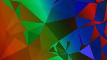Rainbow crystal texture is used for design purposes. vector