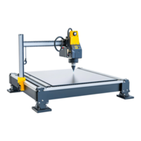Precision Laser Cutting Machine on a Work Table png