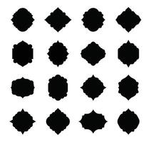 creative ornamental shape design for new designer vector