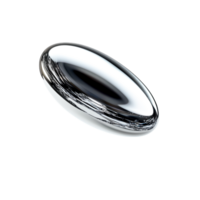 Reflective Metallic Object Isolated png
