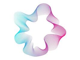 Collection of colorful neon sound waves. Sound curve, radio frequency spectrum lines for equalizer . Colorful spectrum for music poster and banner. illustration. vector