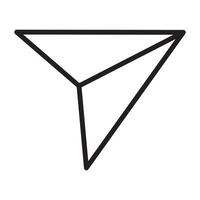 Share line icon. vector