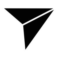 Share black icon. vector