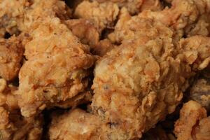 A close up of fried chicken in a bowl photo