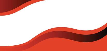 Orange and white background with dynamic curves vector