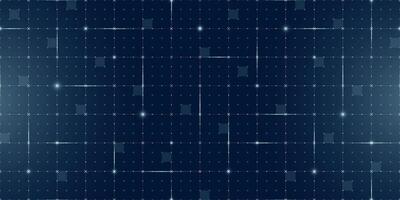 VR HUD futuristic cross shaped grid interface. Seamless intersecting lines head up display pattern. Digital UI mesh cyber screen. Hi tech GUI visor. Dark blue FUI sci fi theme for digital dashboard vector