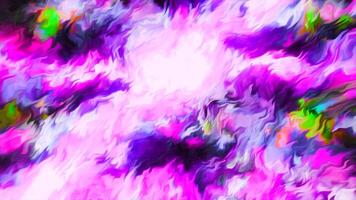 Luminous wave radiation. Motion. Bright colorful ripples with light emissions. Abstract animation of light rays with effect of plasma radiation video