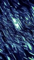 Abstract waves with moving plates and glitter. Motion. Beautiful ripples of shiny smooth strokes. Ripples of waves from stripes with bright shine video