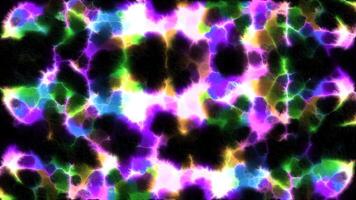 Bright contrasting dancing stains creating kaleidoscopic effect. Motion. Beautiful spinning blurred shapes. video