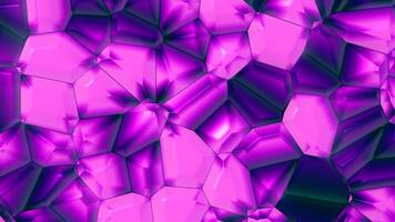 Orange and purple moving patterns. Motion.A light background in the animation that is divided into parts and that moves in different directions. video