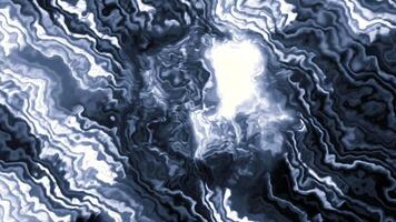 Iridescent background. Motion. Green and gray background in animation with white lightning bolts that sparkle brightly. video