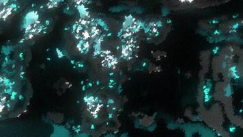 3D animation of moving shimmering liquid. Motion. Liquid pattern flickers and moves. Shimmering pattern moves like plasma video