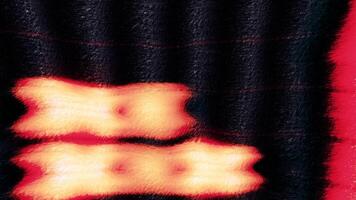 Light effects of shooting with spots. Motion. Frame-by-frame animation of defects with light spots. Color spots appearing on dark background with texture video
