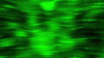 Liquid green background with distortion. Motion. Matrix system fluid in cyberspace. Liquid with distortions of green matrix video
