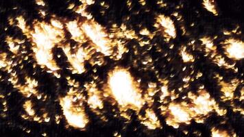 Abstract shimmering highlights of liquid. Motion. Bright flickering highlights of light on dark background. Water shimmering highlights of light video