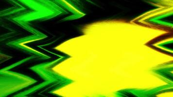 Moving background with liquid zigzag pattern. Motion. Pattern with moving wavy stripes and triangular corners. Zigzag pattern with liquid effect video