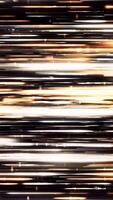Colorful abstract stream of cosmic energy flowing on a black background. Media. Glowing moving straight rays. Vertical . video