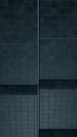 Abstract moving squared tiles of the floor. Media. Grey ceramic texture. Vertical . video