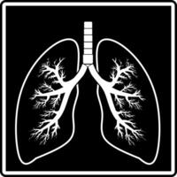 Rib pulmonology MRI, X ray of thoracic spine, thorax x ray check up, fluorography image. Realistic illustration vector