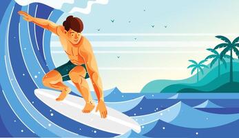 Surfing on the Waves vector