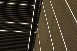 Architectural details in the construction of buildings and structures close-up. photo