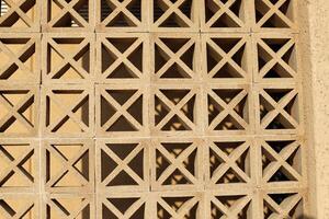 Architectural details in the construction of buildings and structures close-up. photo