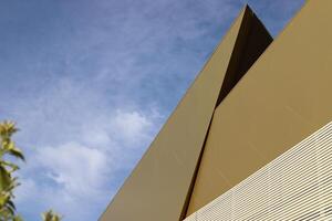 Architectural details in the construction of buildings and structures close-up. photo